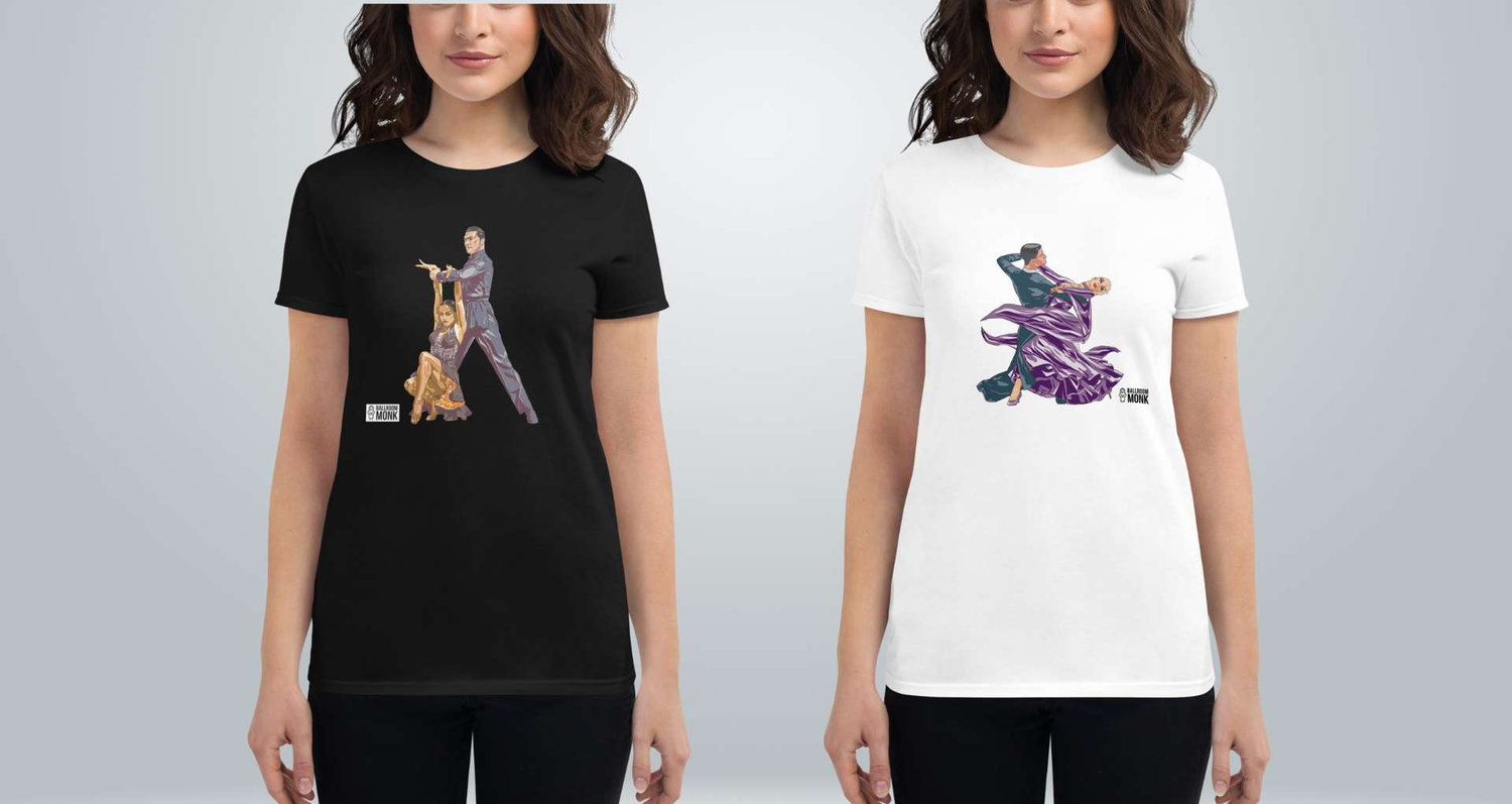 WEAR THE DANCE Lady T-shirt Collection.