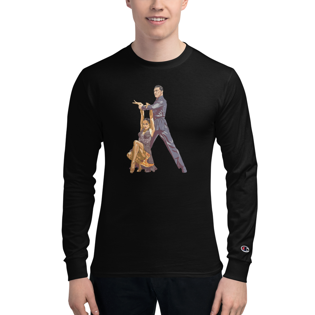 Latin Lady Hanging 2 - Men's Champion Long Sleeve Shirt