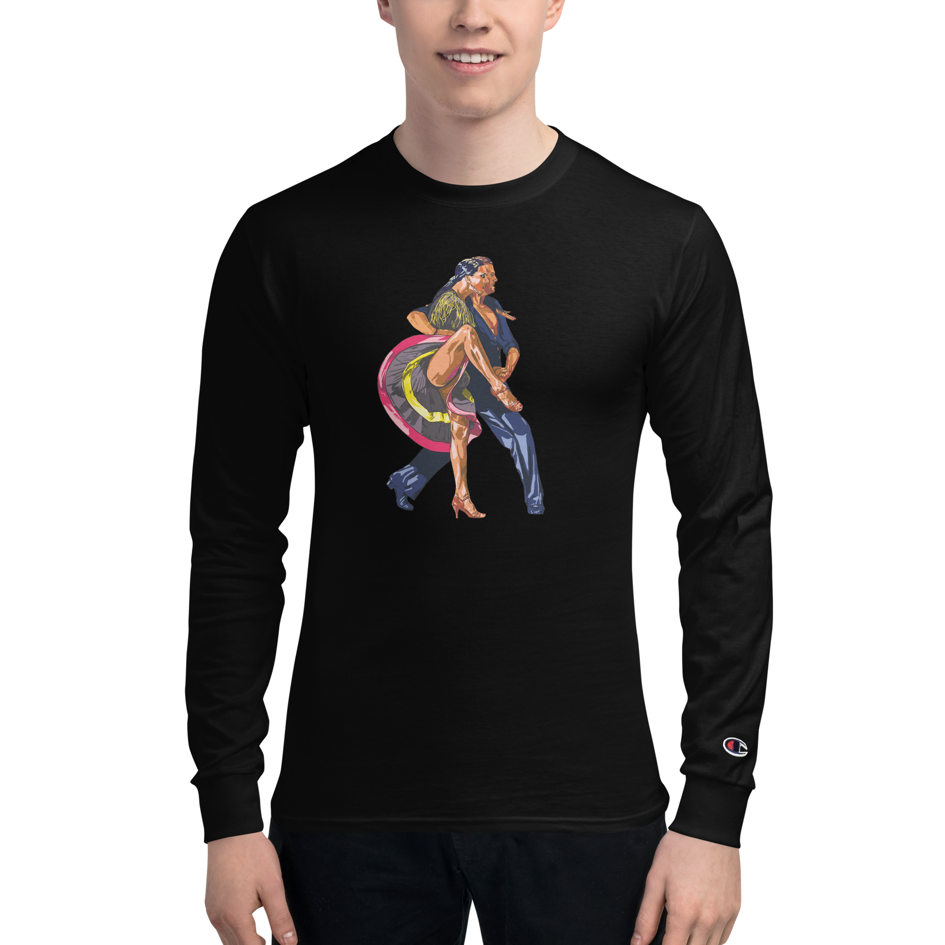 Latin couple Paso - Men's Champion Long Sleeve Shirt