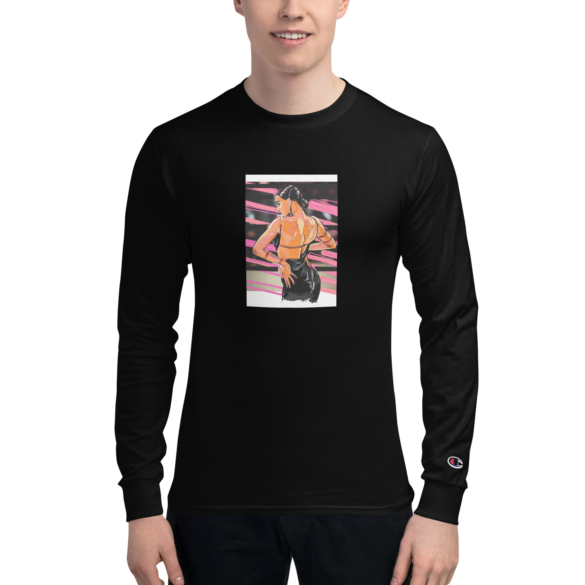 Lady Latin - Men's Champion Long Sleeve Shirt