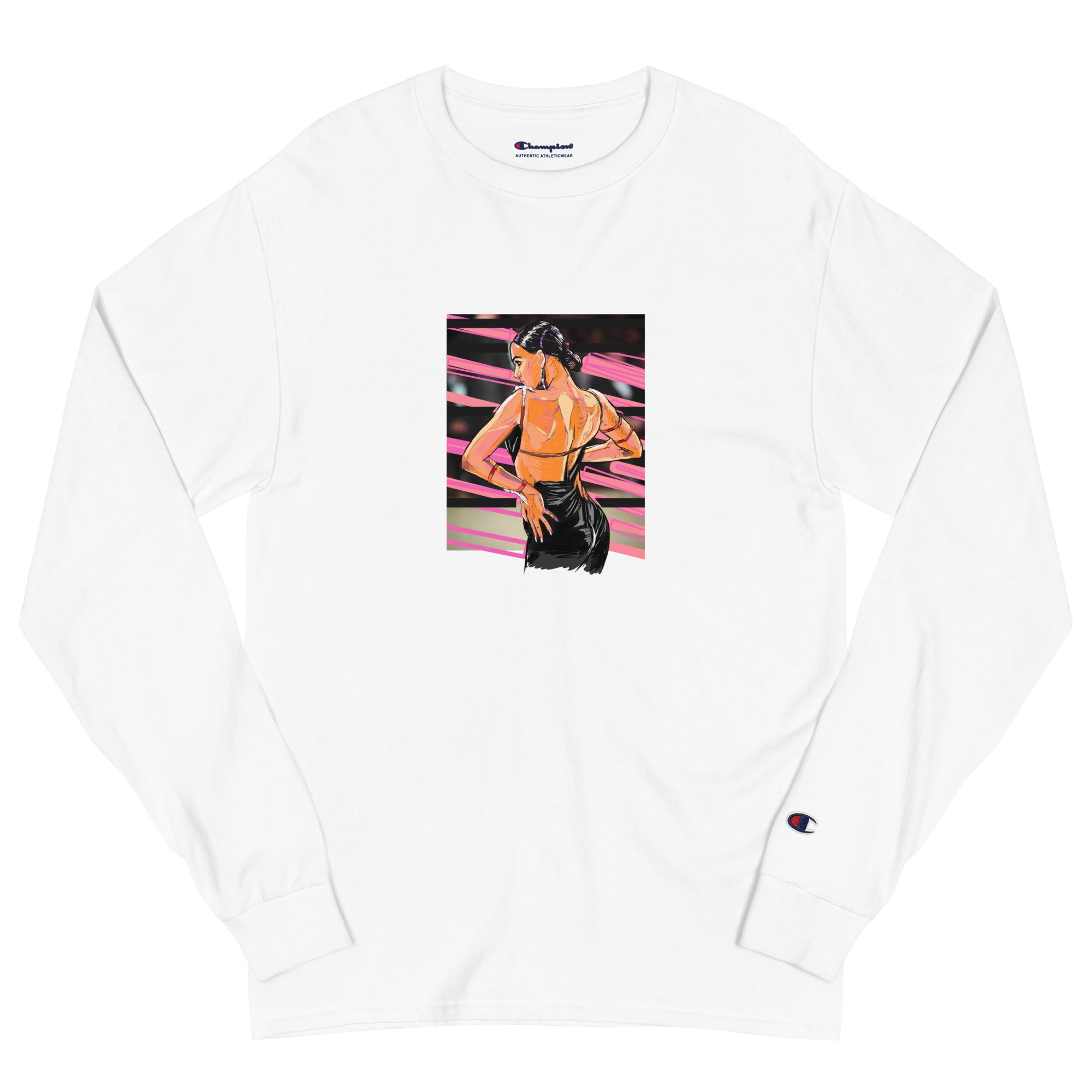 Lady Latin - Men's Champion Long Sleeve Shirt – Ballroom-Monk