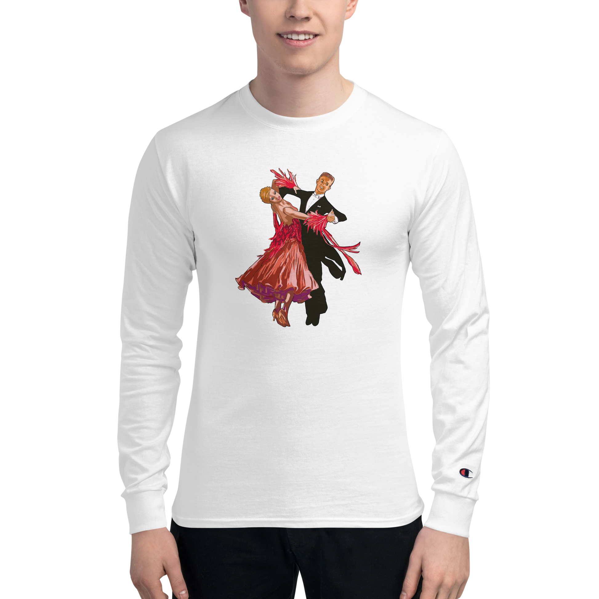Quickstep Jump - Men's Champion Long Sleeve Shirt