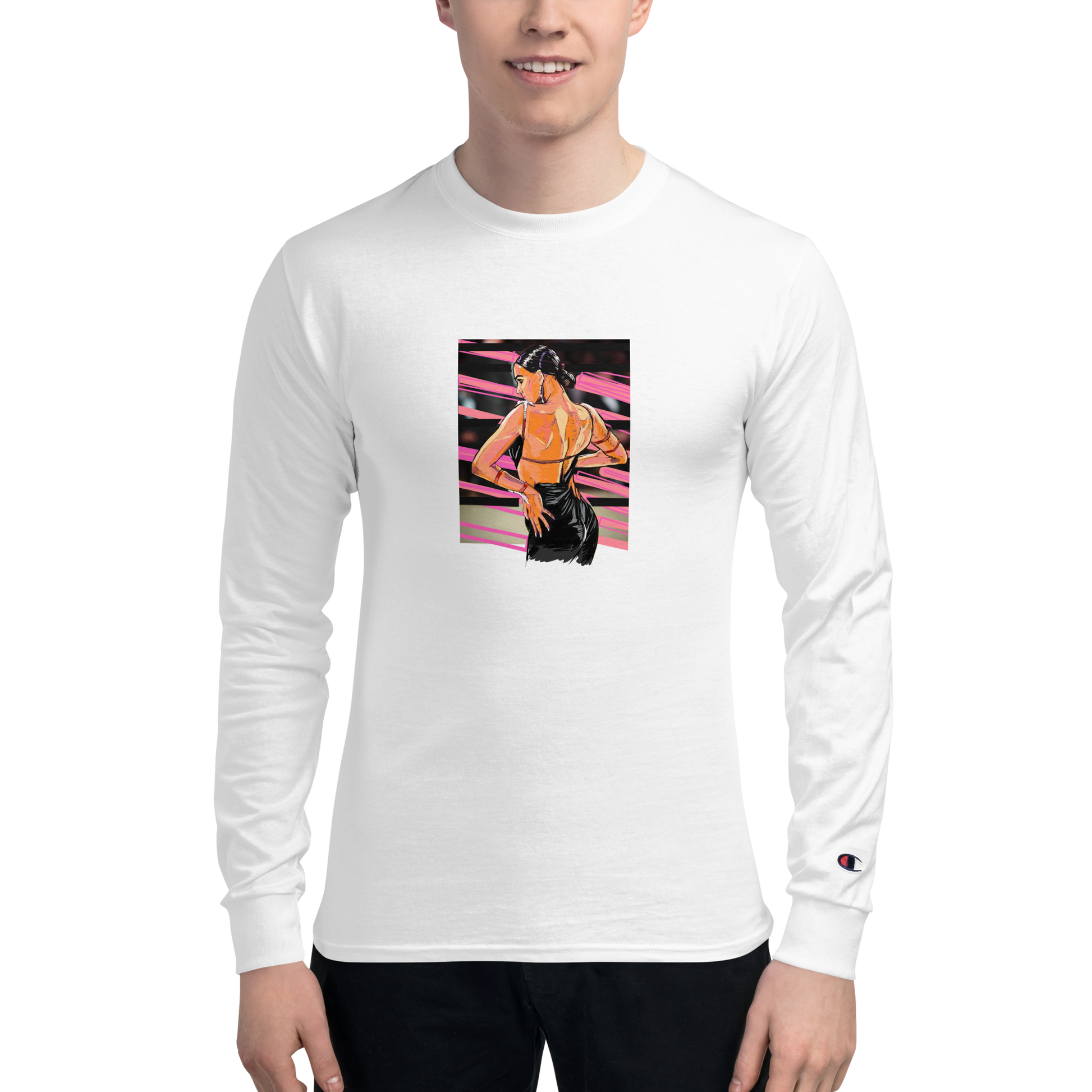 Lady Latin - Men's Champion Long Sleeve Shirt