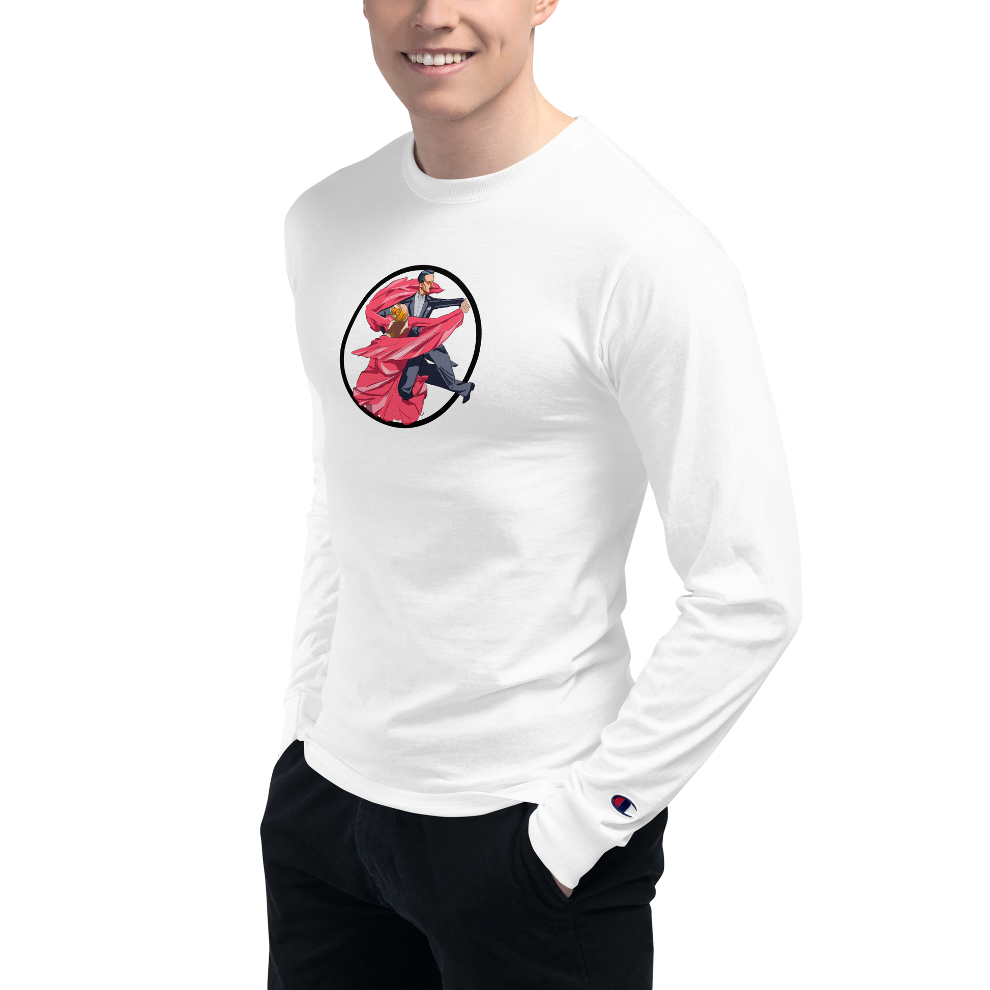 Turning Five Step - Men's Champion Long Sleeve Shirt