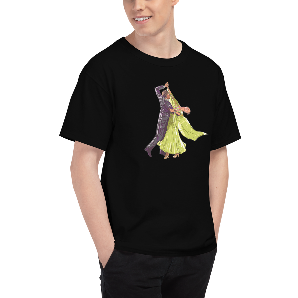Reverse wave (green dress) Men's Champion T-Shirt