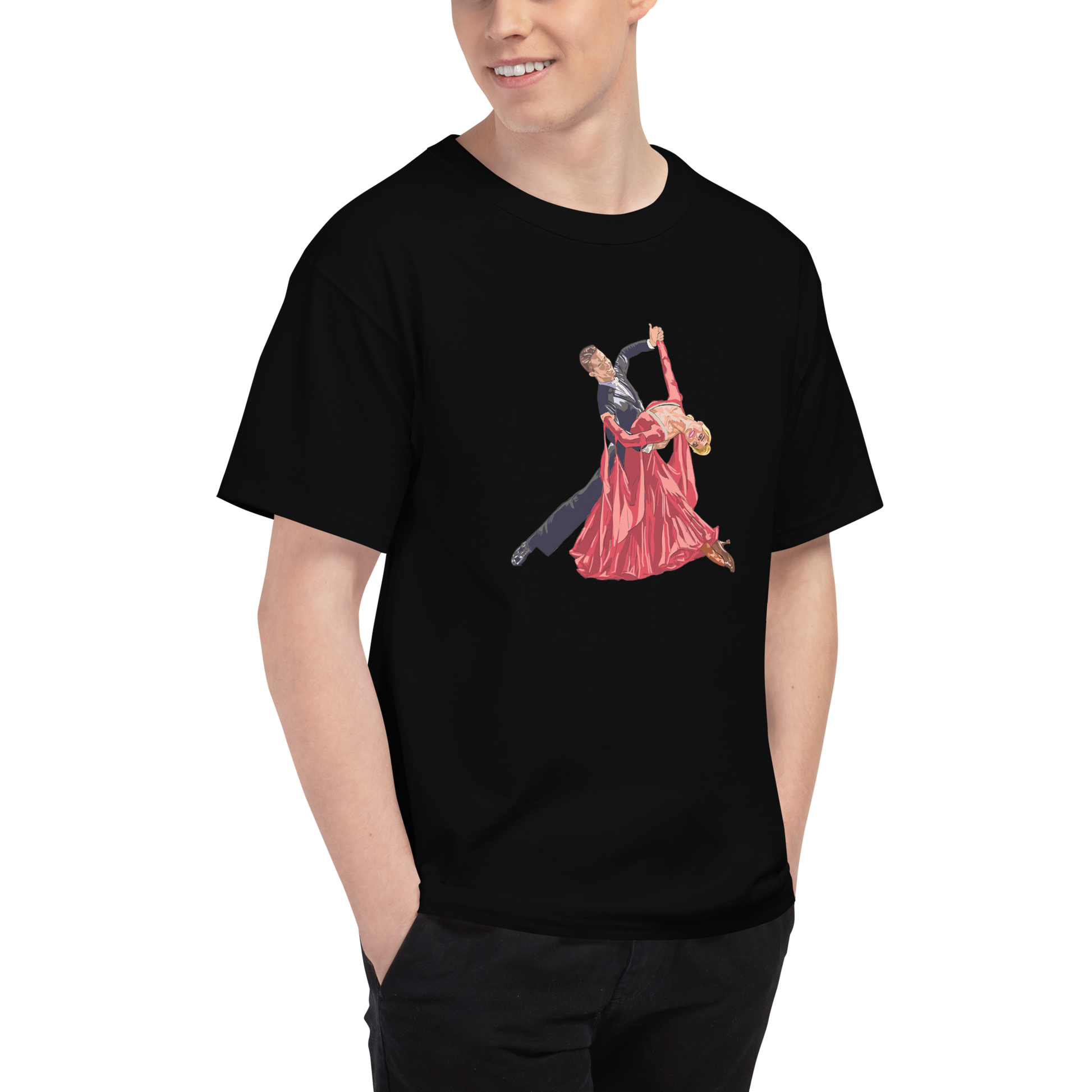 Red Throwaway Oversway - Men's Champion T-Shirt