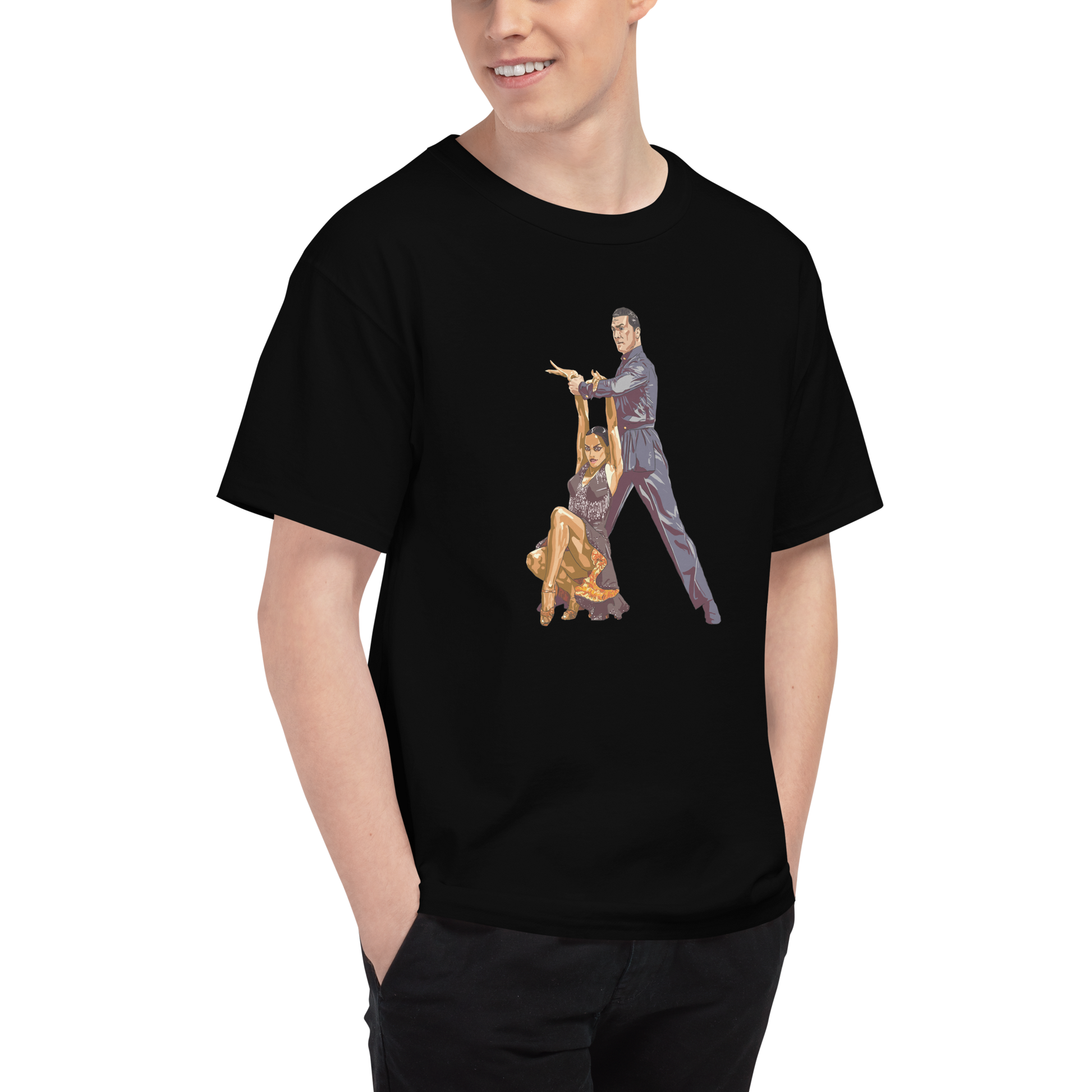 Latin Lady Hanging 2 - Men's Champion T-Shirt