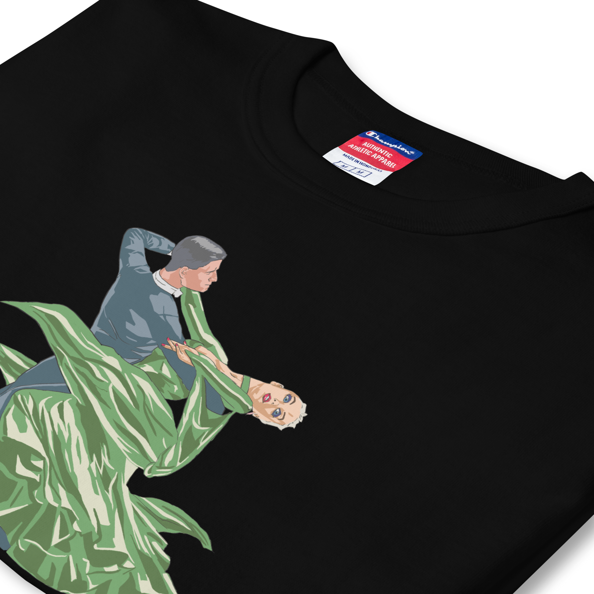 Green Contracheck - Men's Champion T-Shirt