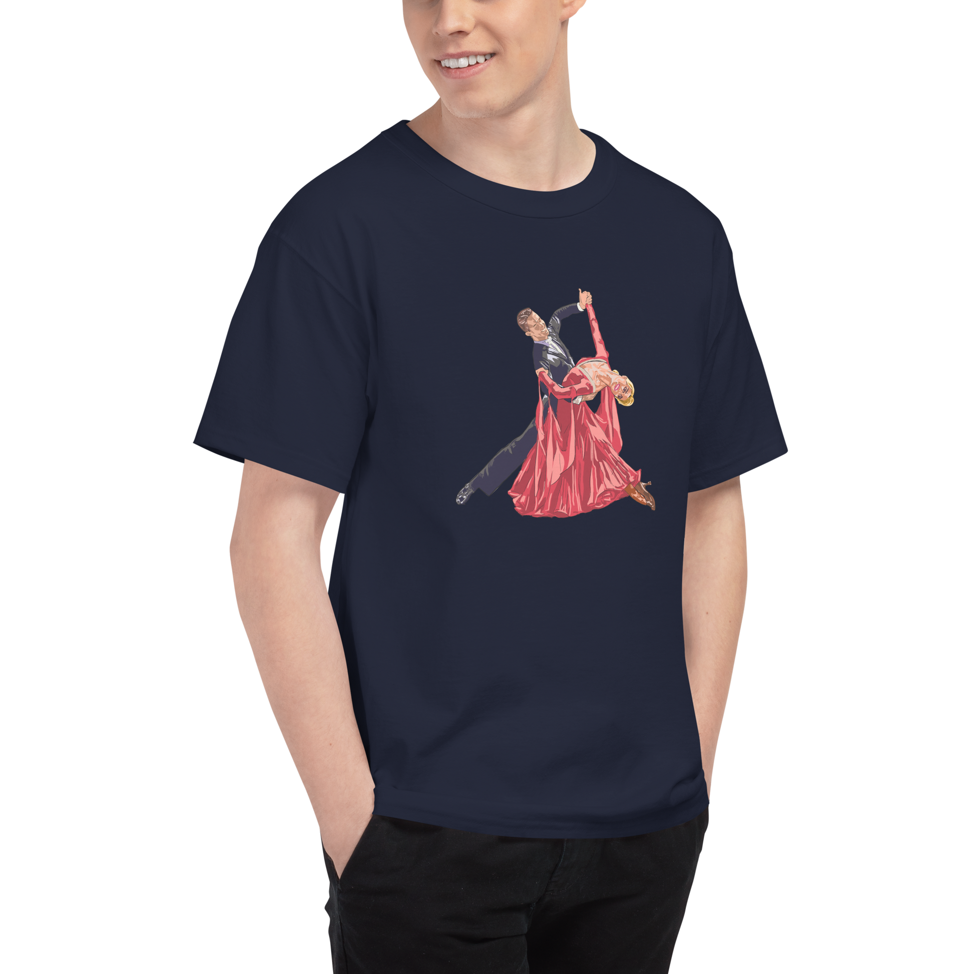 Red Throwaway Oversway - Men's Champion T-Shirt
