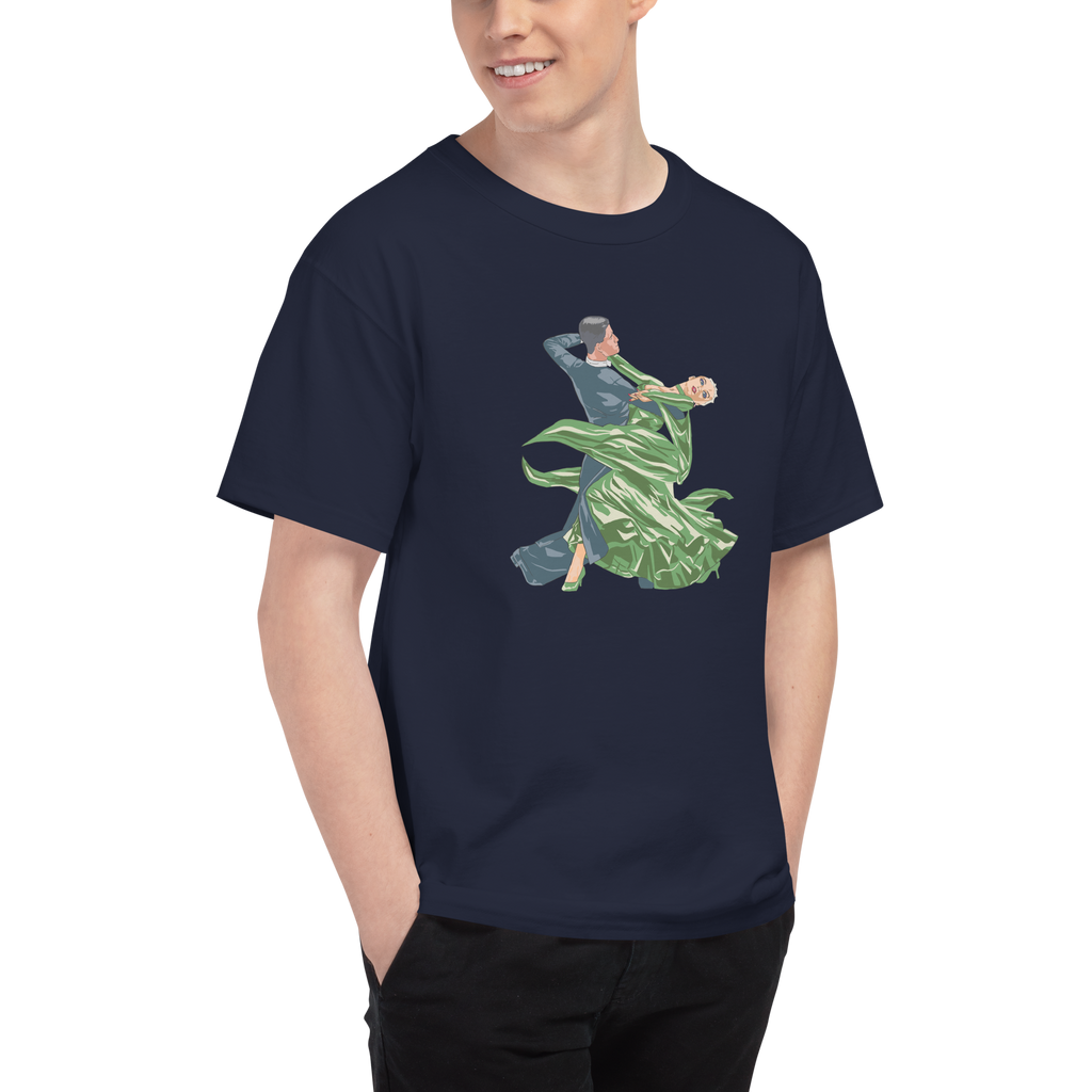 Green Contracheck - Men's Champion T-Shirt