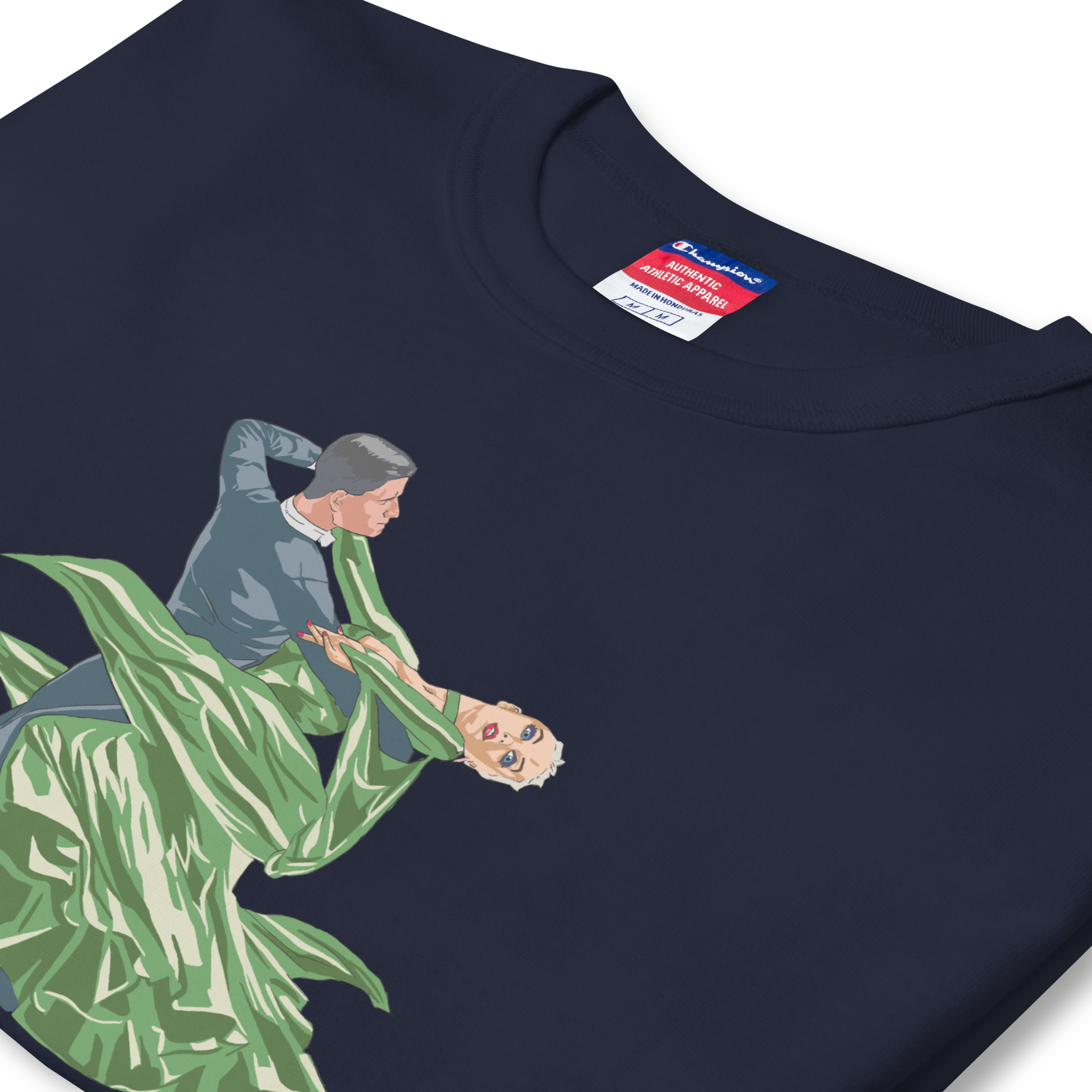 Green Contracheck - Men's Champion T-Shirt