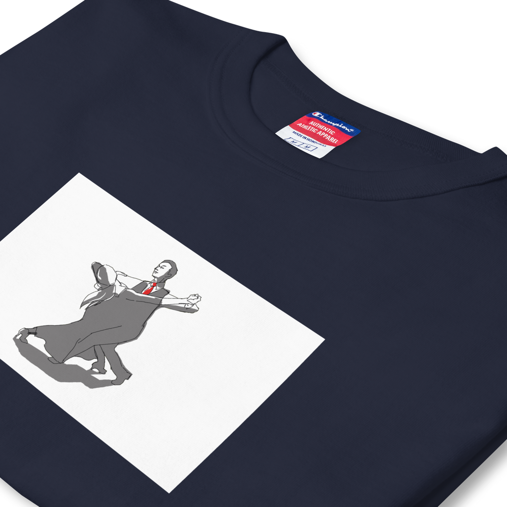 Simple Contra Check T-Shirt - Men's Champion T-Shirt