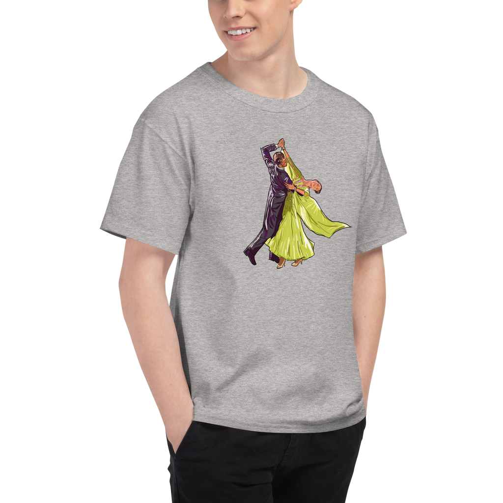 Reverse wave (green dress) Men's Champion T-Shirt