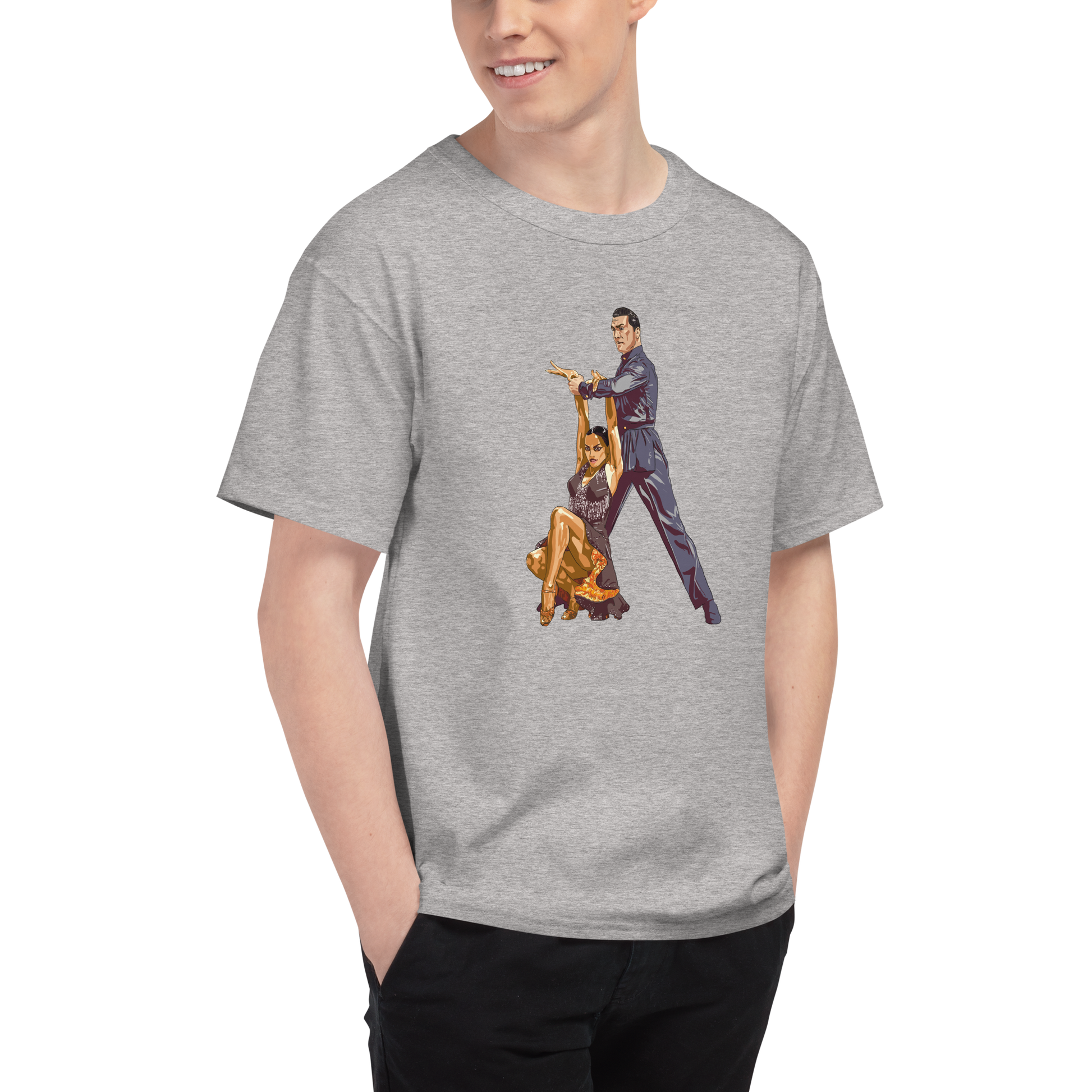 Latin Lady Hanging 2 - Men's Champion T-Shirt