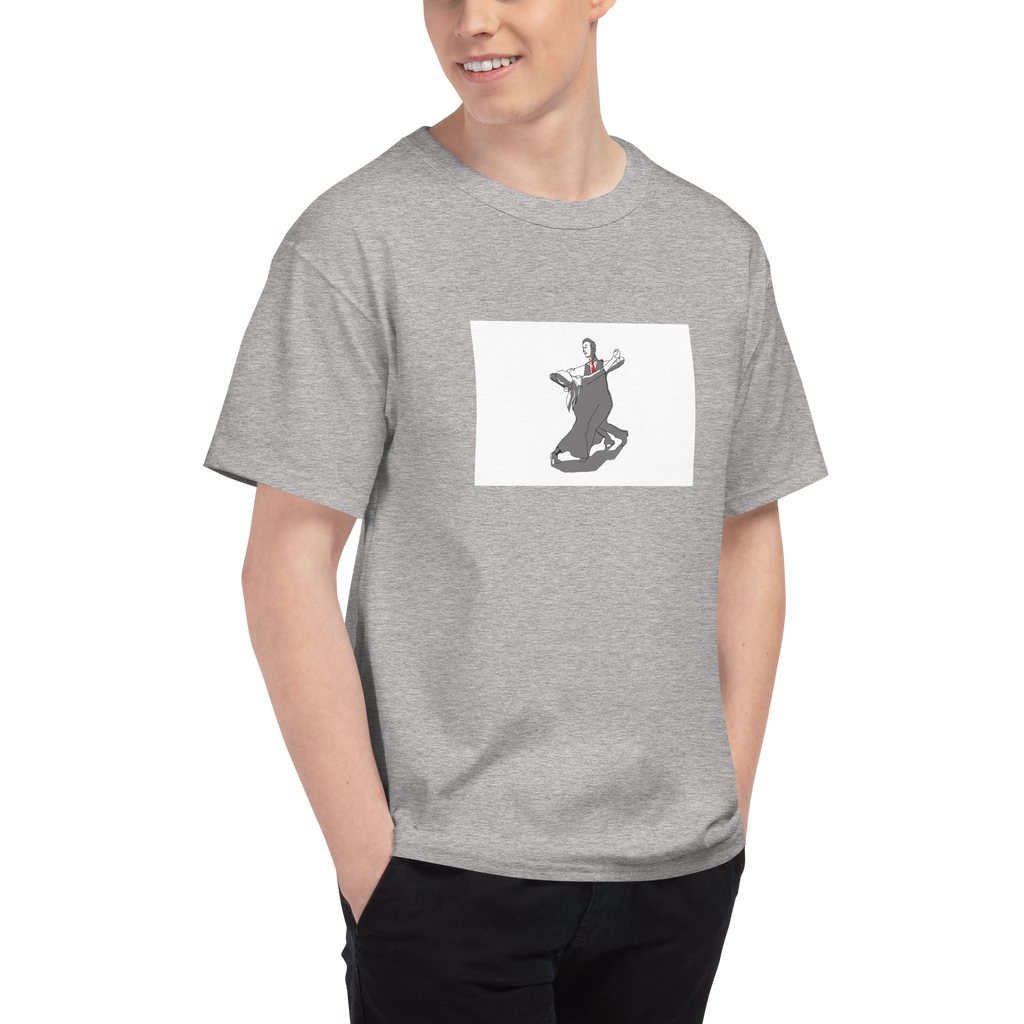 Simple Contra Check T-Shirt - Men's Champion T-Shirt