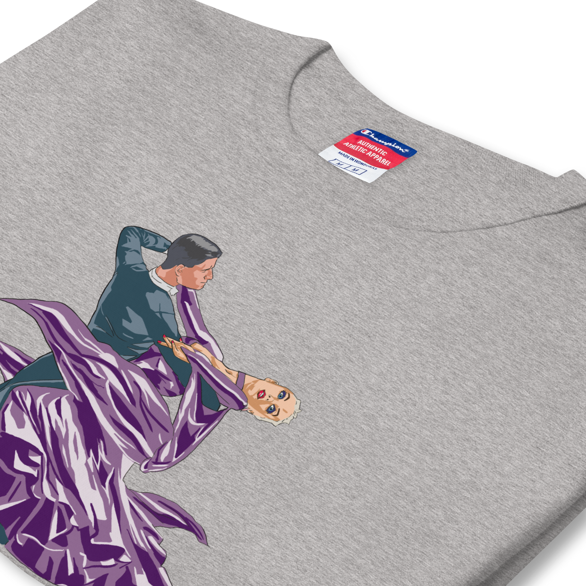 Violet Contracheck - Men's Champion T-Shirt
