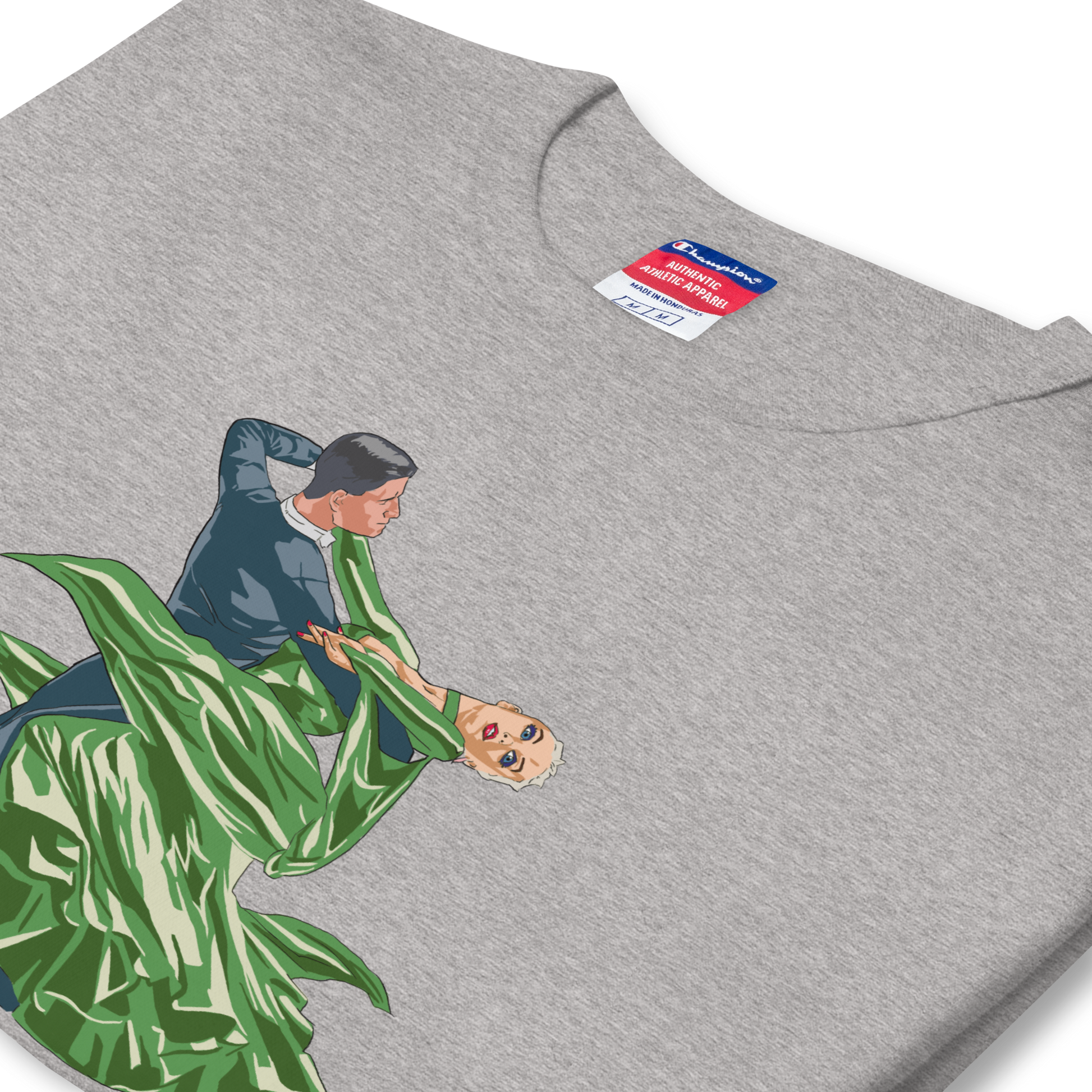 Green Contracheck - Men's Champion T-Shirt