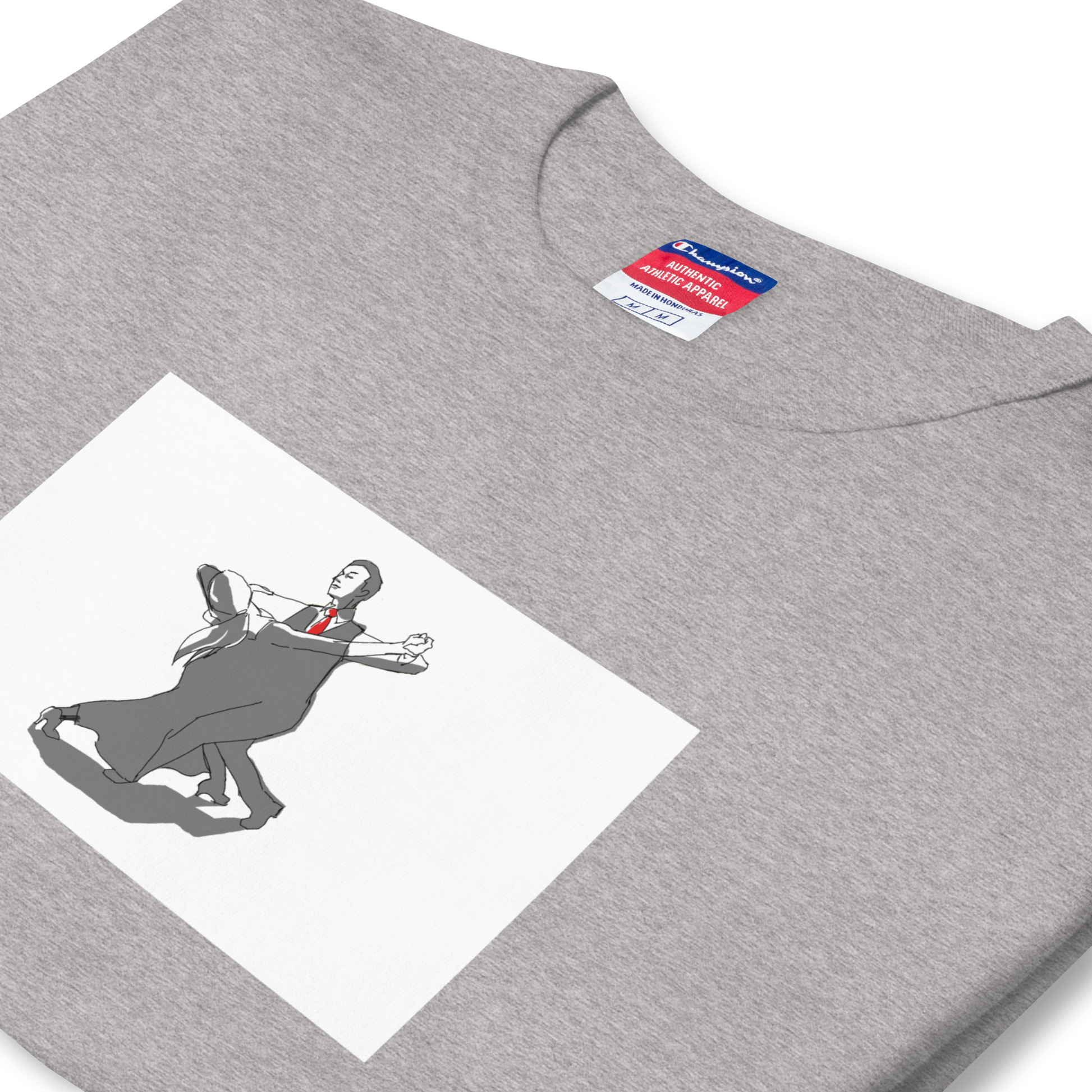 Simple Contra Check T-Shirt - Men's Champion T-Shirt