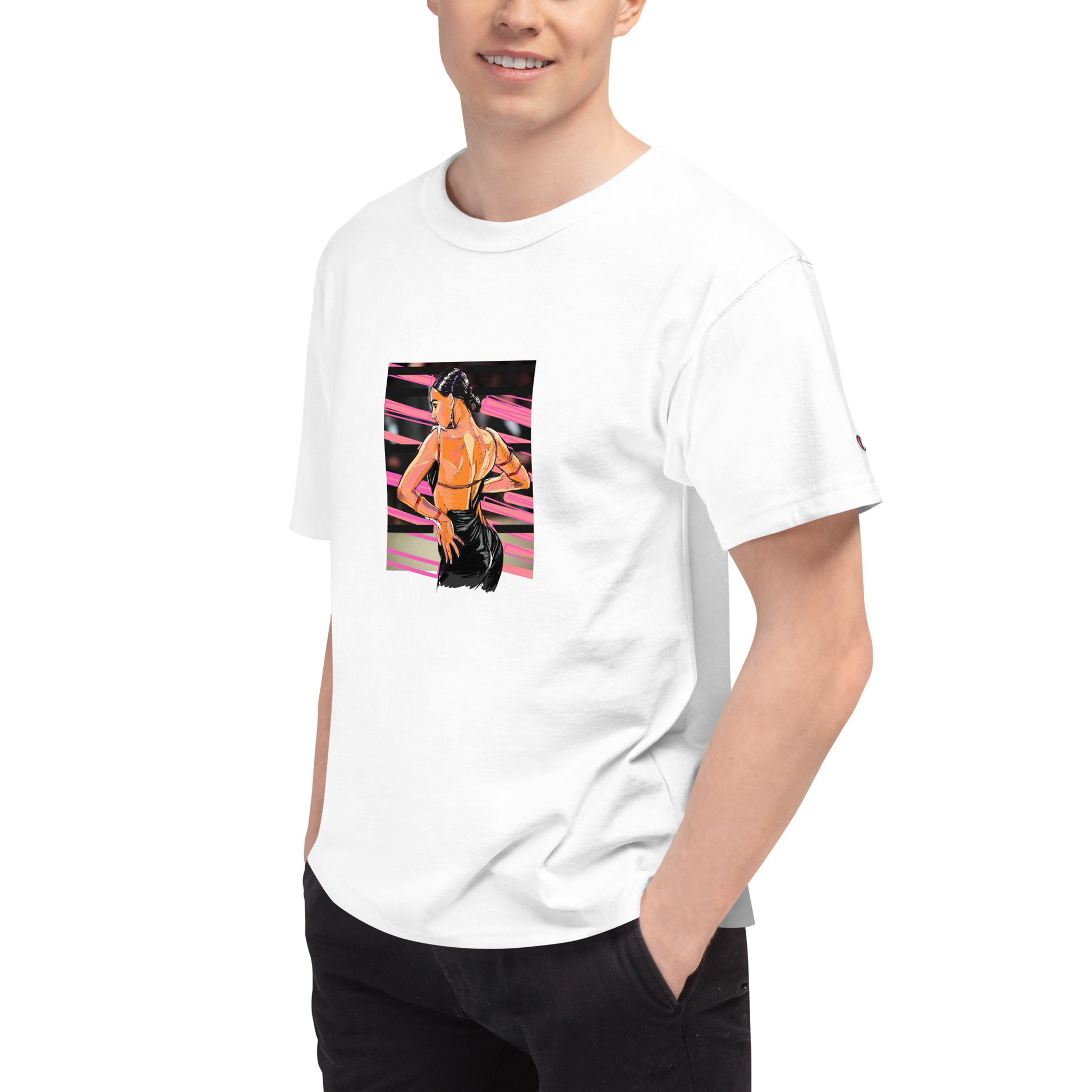 Lady Latin - Men's Champion T-Shirt