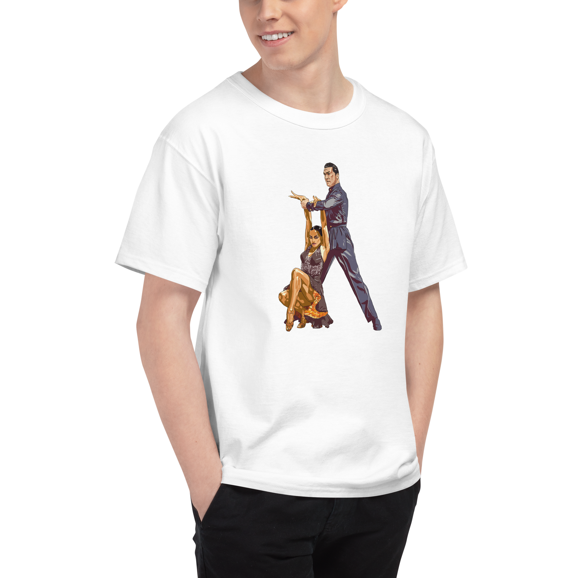 Latin Lady Hanging 2 - Men's Champion T-Shirt
