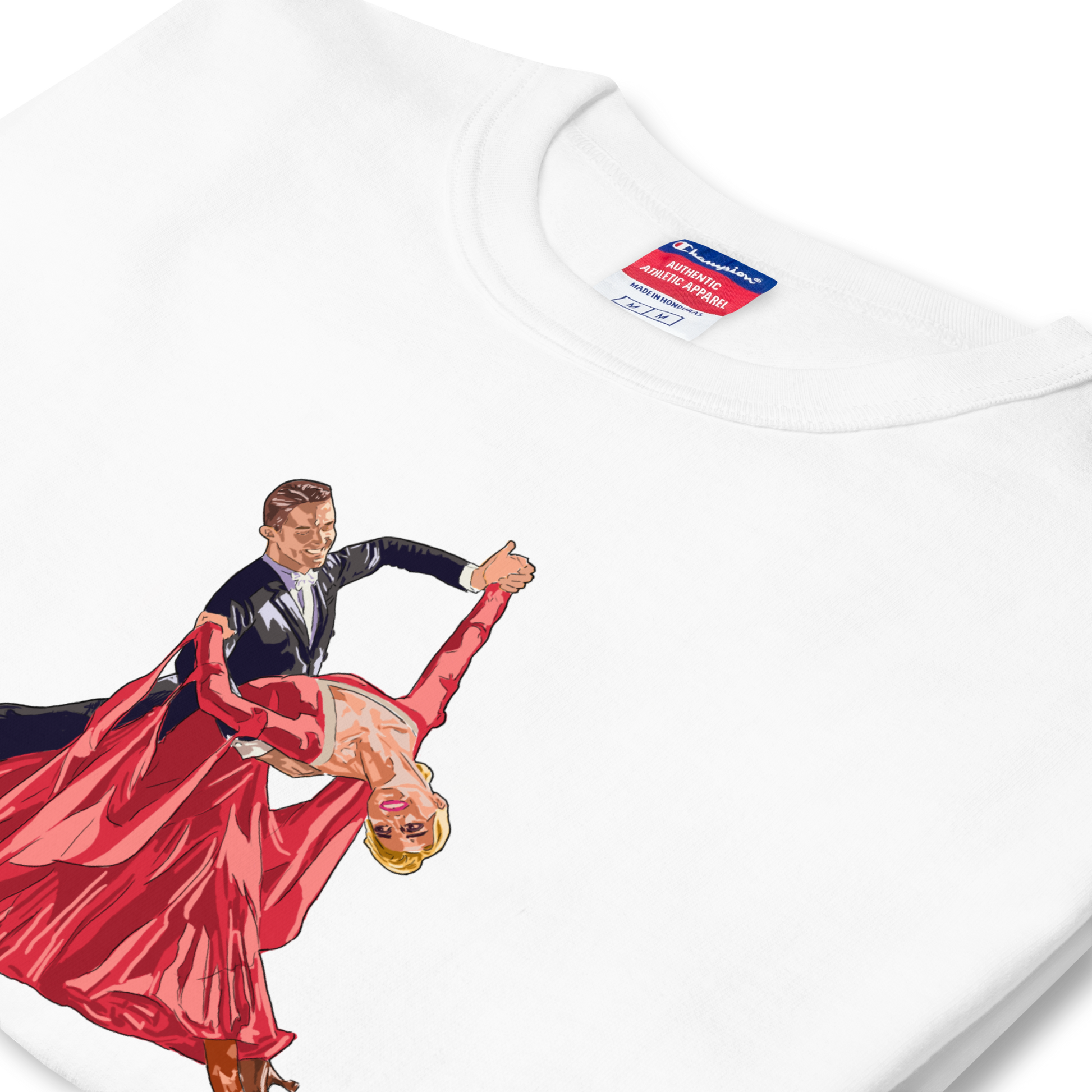 Red Throwaway Oversway - Men's Champion T-Shirt