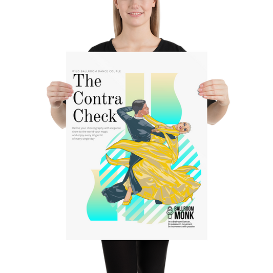 Yellow Contracheck - Premium Luster Photo Paper Poster