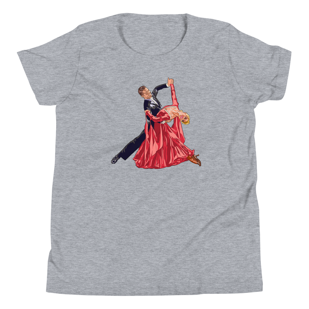 Red Throwaway Oversway - Youth Short Sleeve T-Shirt