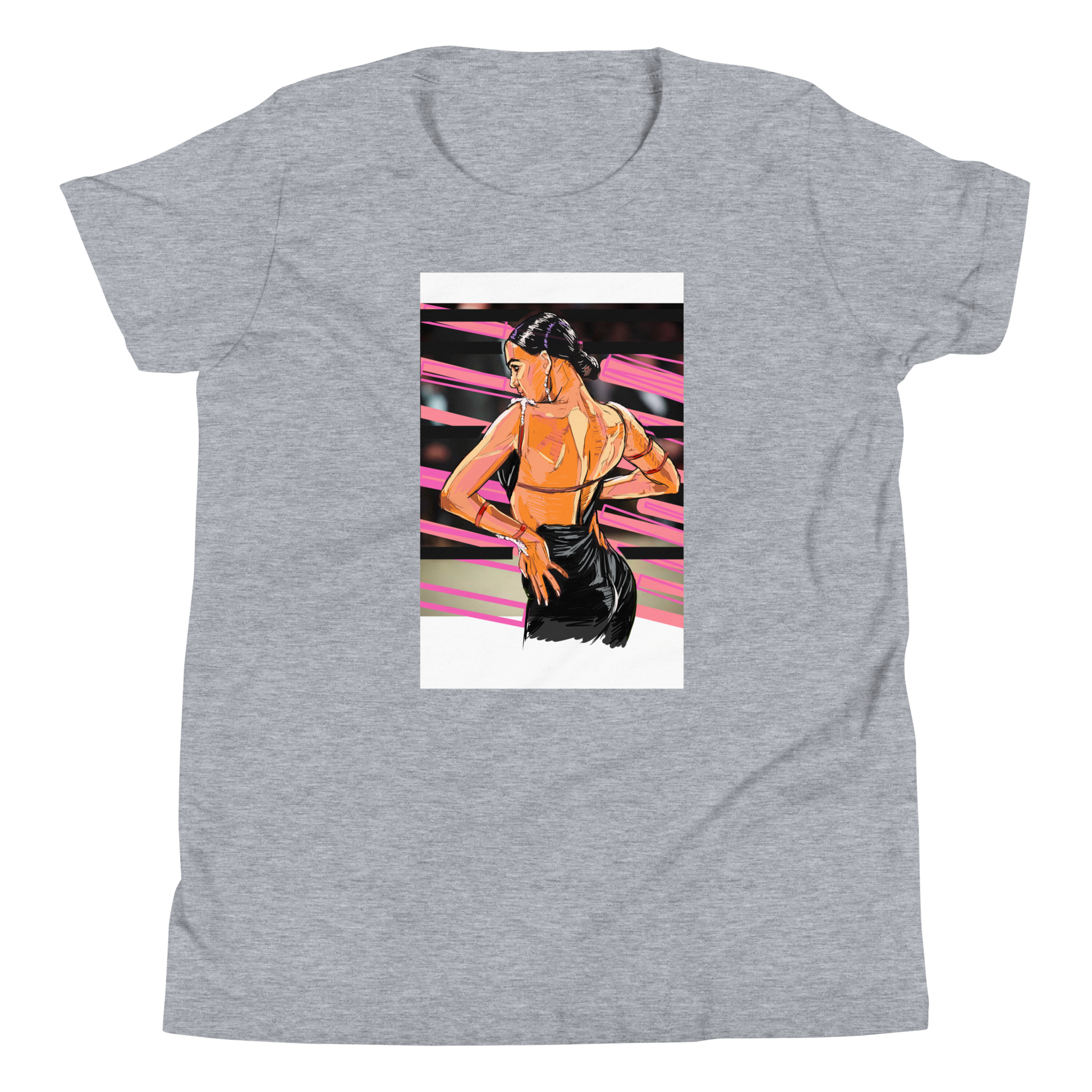 Lady Latin - Youth Short Sleeve T-Shirt