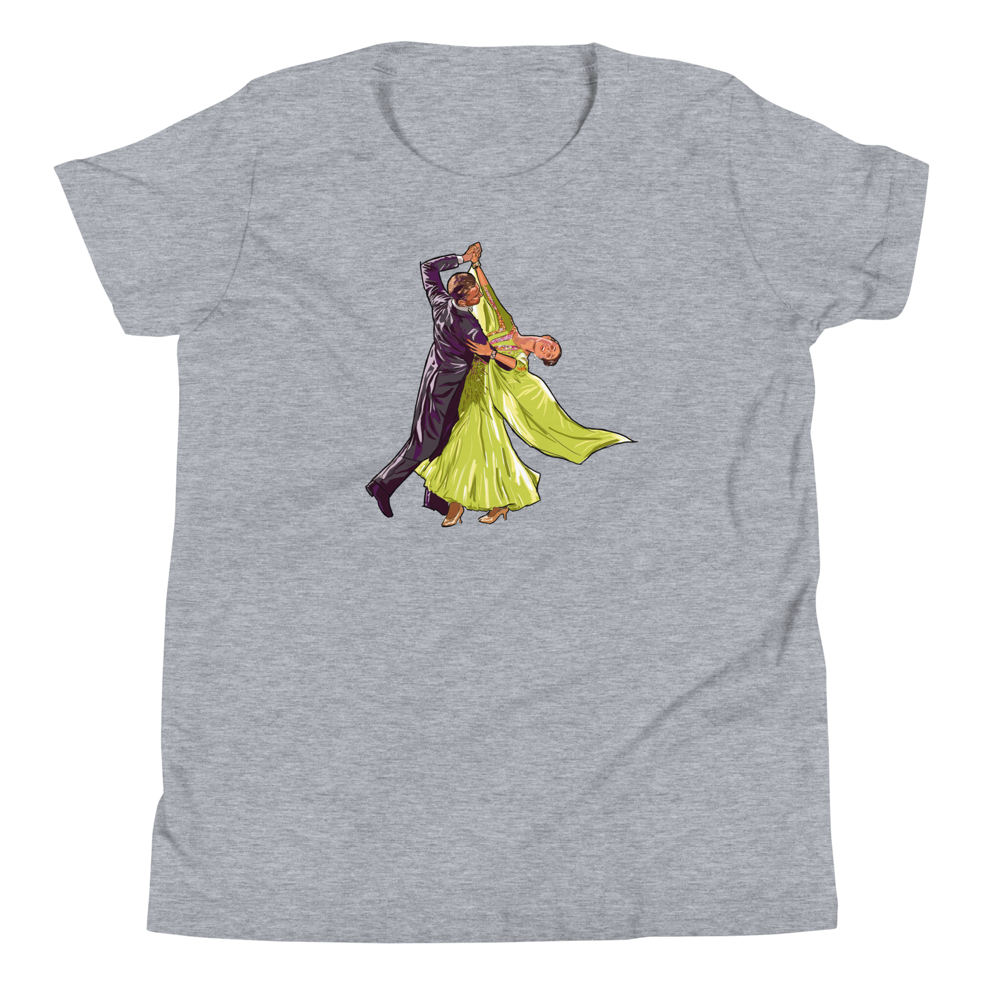 Reverse wave (green dress) - Youth Short Sleeve T-Shirt