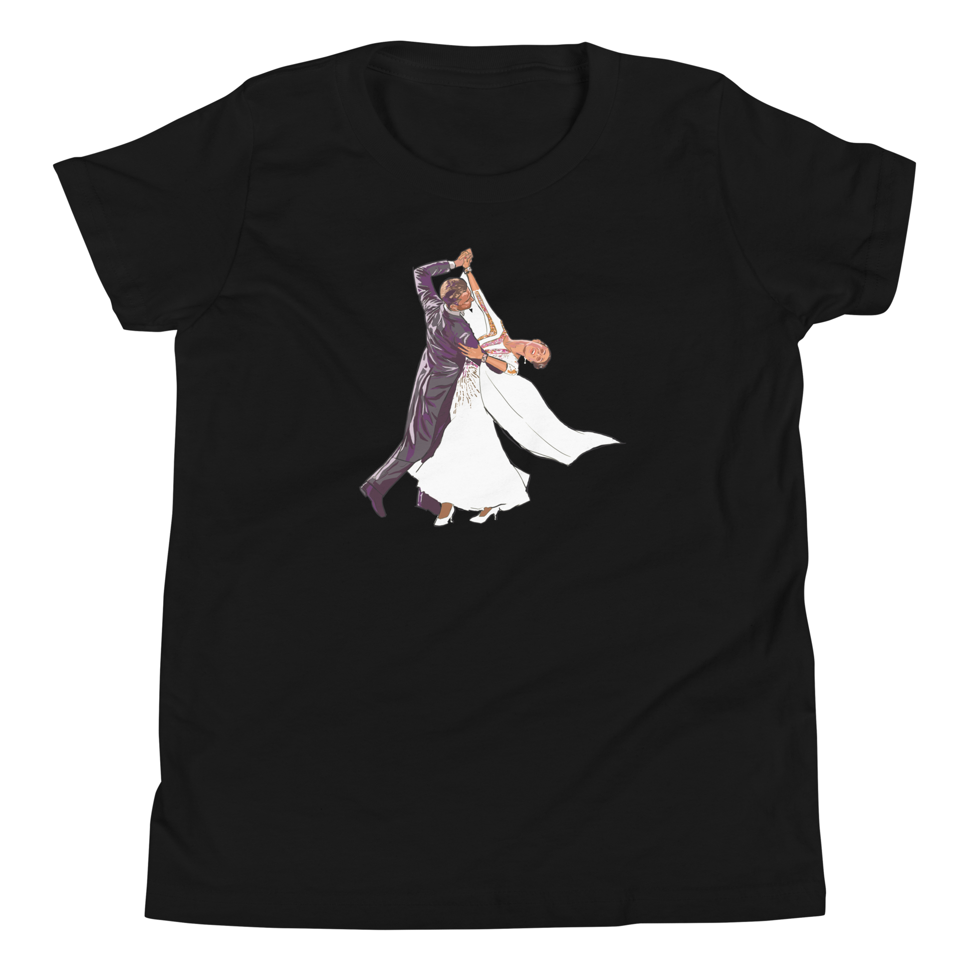 Reverse wave (white dress) - Youth Short Sleeve T-Shirt