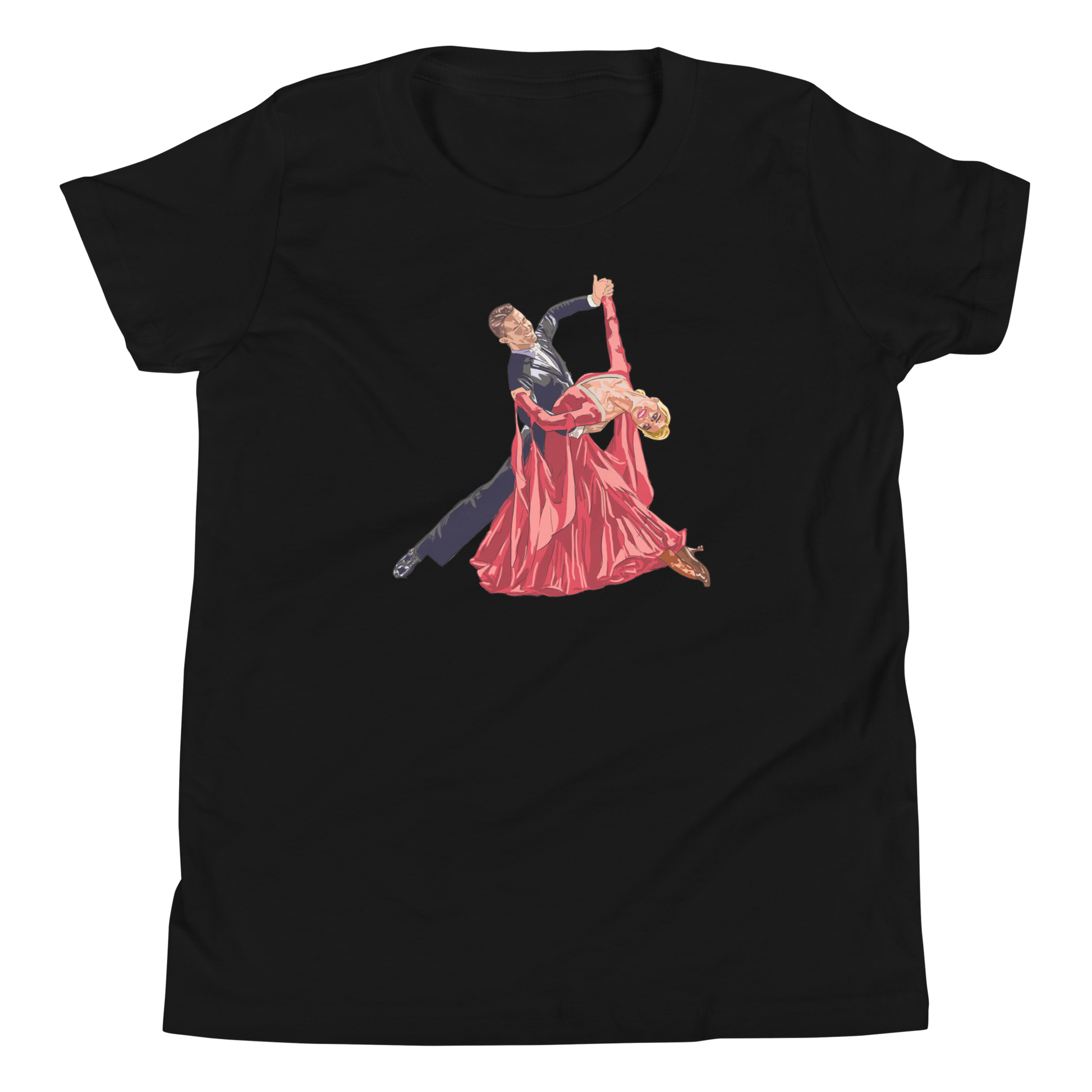 Red Throwaway Oversway - Youth Short Sleeve T-Shirt