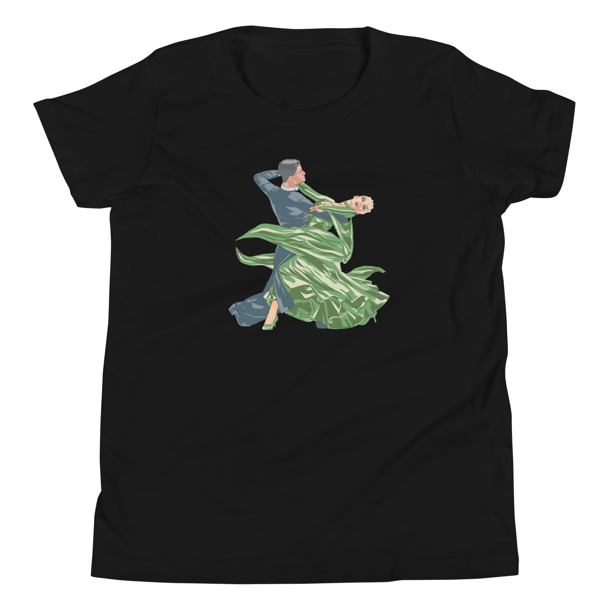 Green Contracheck - Youth Short Sleeve T-Shirt