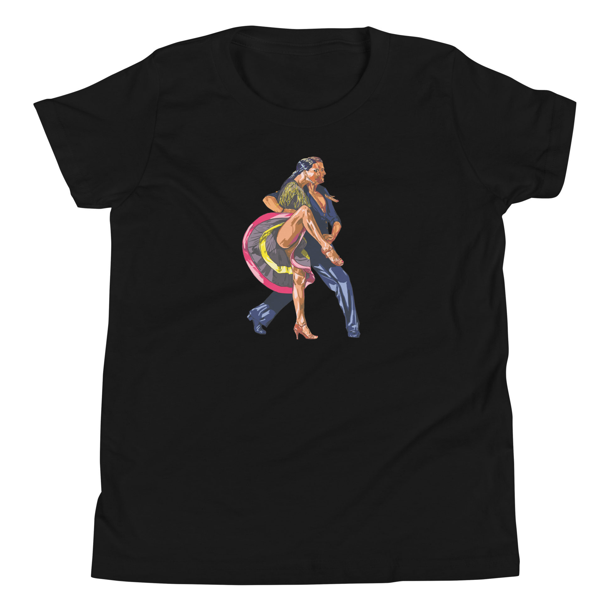 Latin couple Paso - Youth Short Sleeve T-Shirt