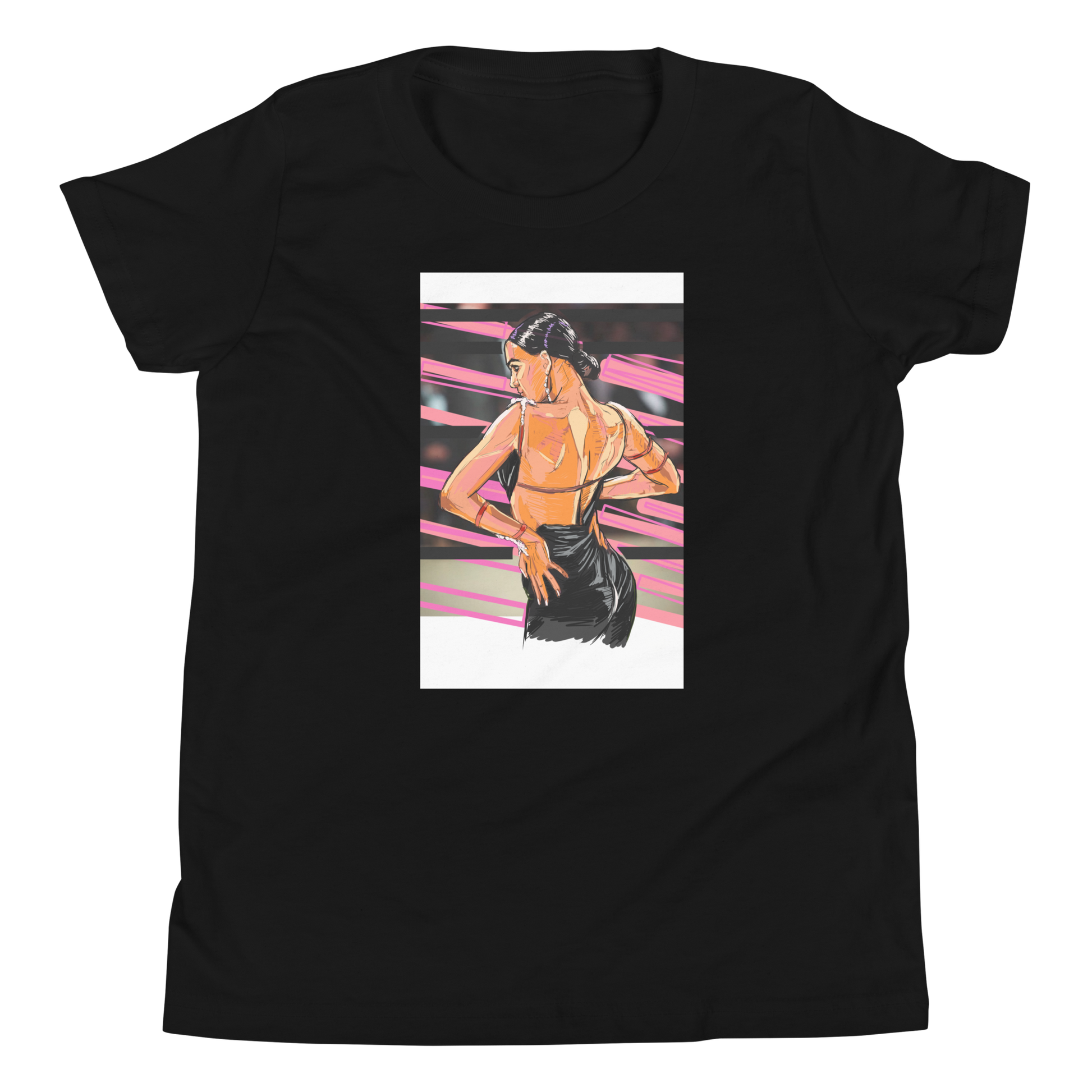 Lady Latin - Youth Short Sleeve T-Shirt