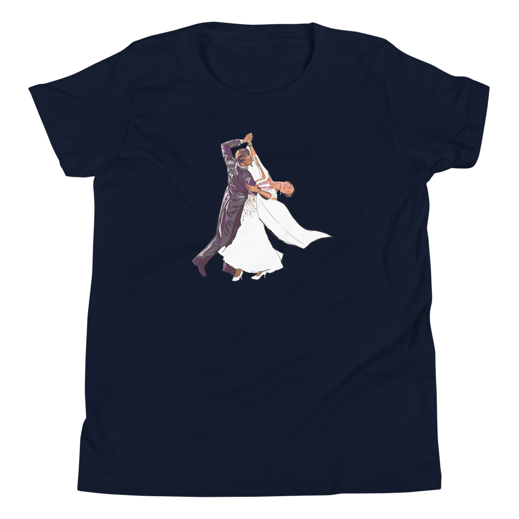 Reverse wave (white dress) - Youth Short Sleeve T-Shirt