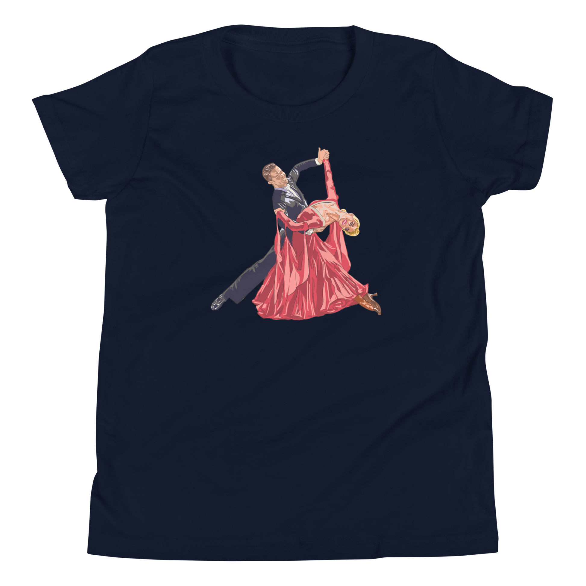 Red Throwaway Oversway - Youth Short Sleeve T-Shirt