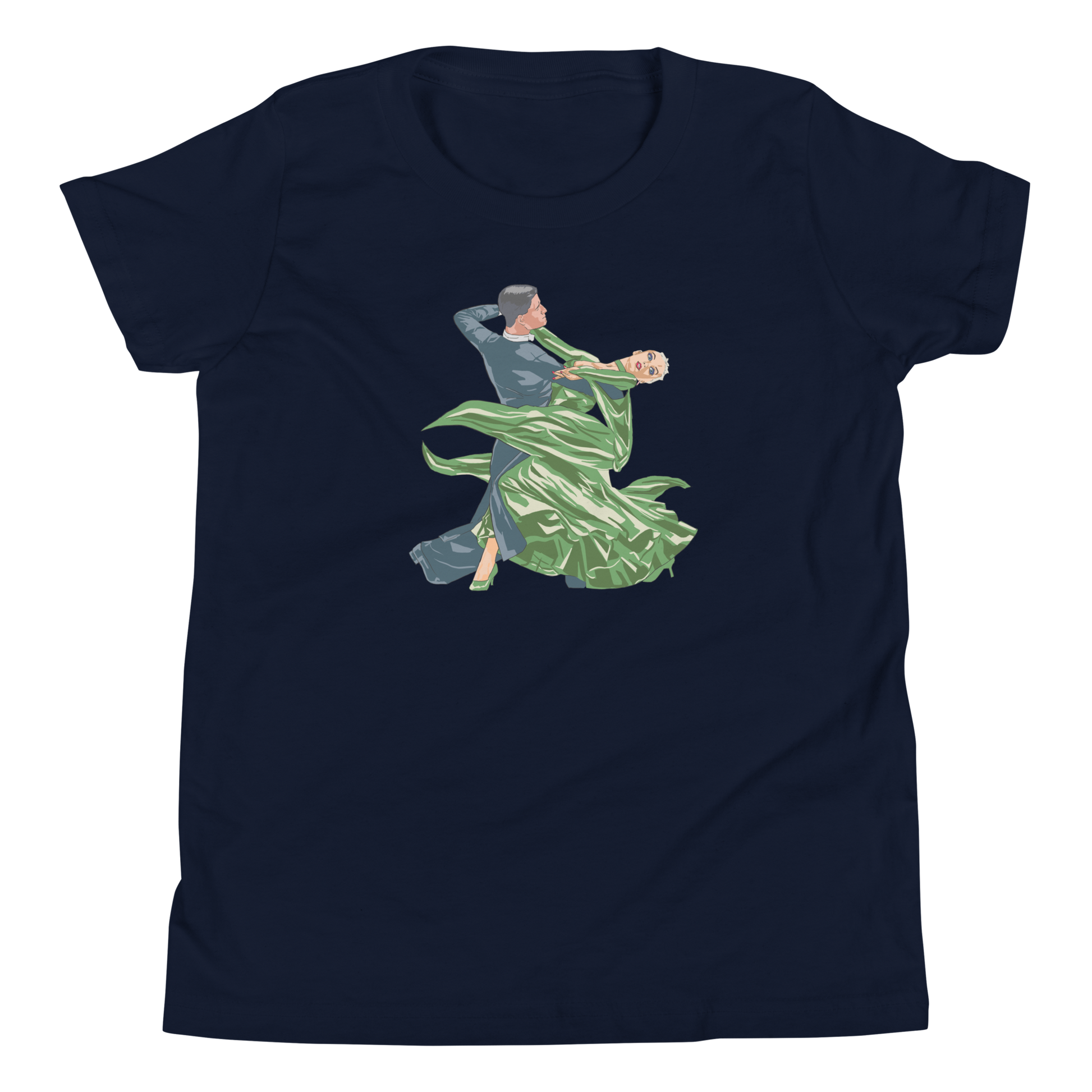 Green Contracheck - Youth Short Sleeve T-Shirt