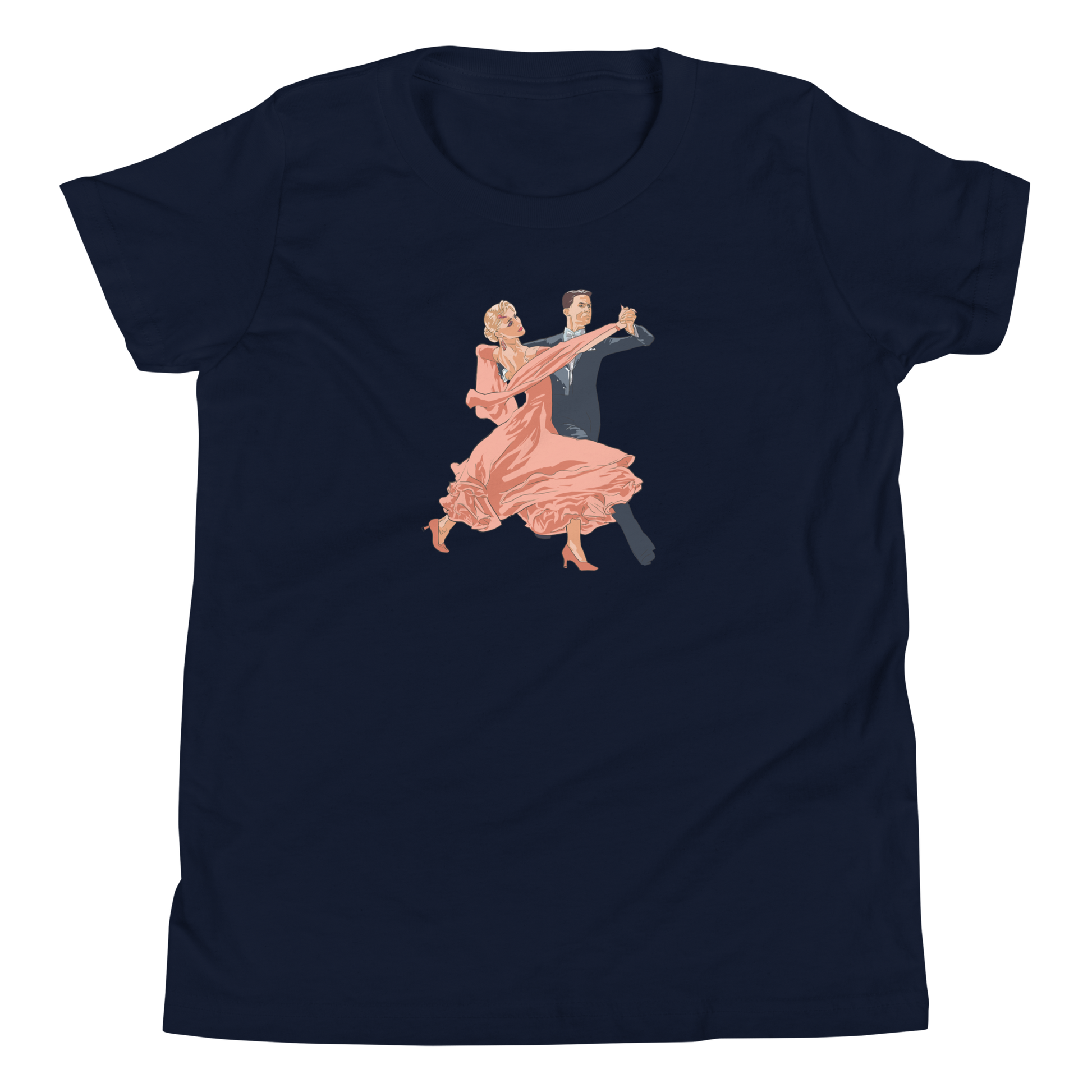 Prominade Tango Orange Dress - Youth Short Sleeve T-Shirt