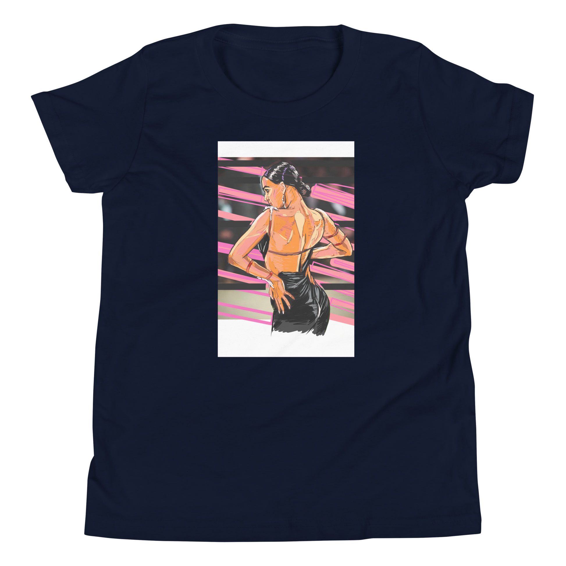 Lady Latin - Youth Short Sleeve T-Shirt