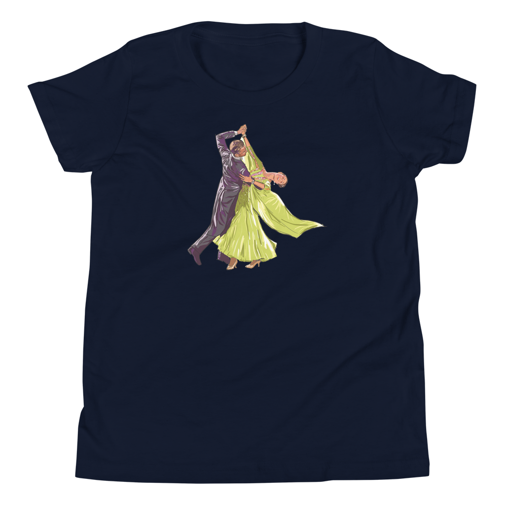 Reverse wave (green dress) - Youth Short Sleeve T-Shirt