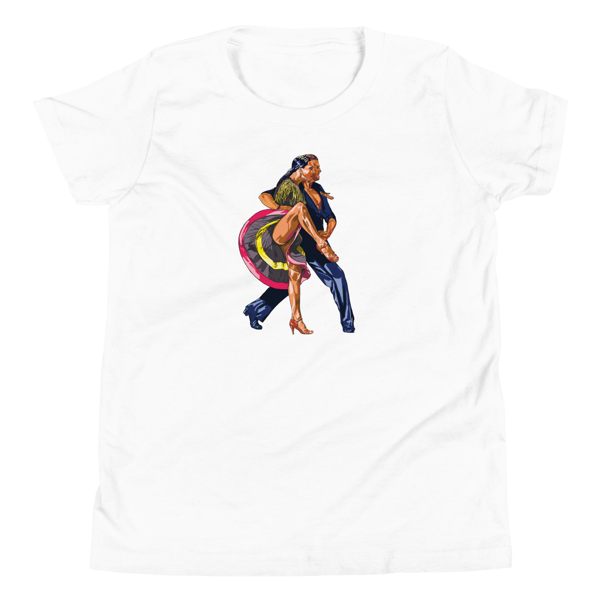 Latin couple Paso - Youth Short Sleeve T-Shirt