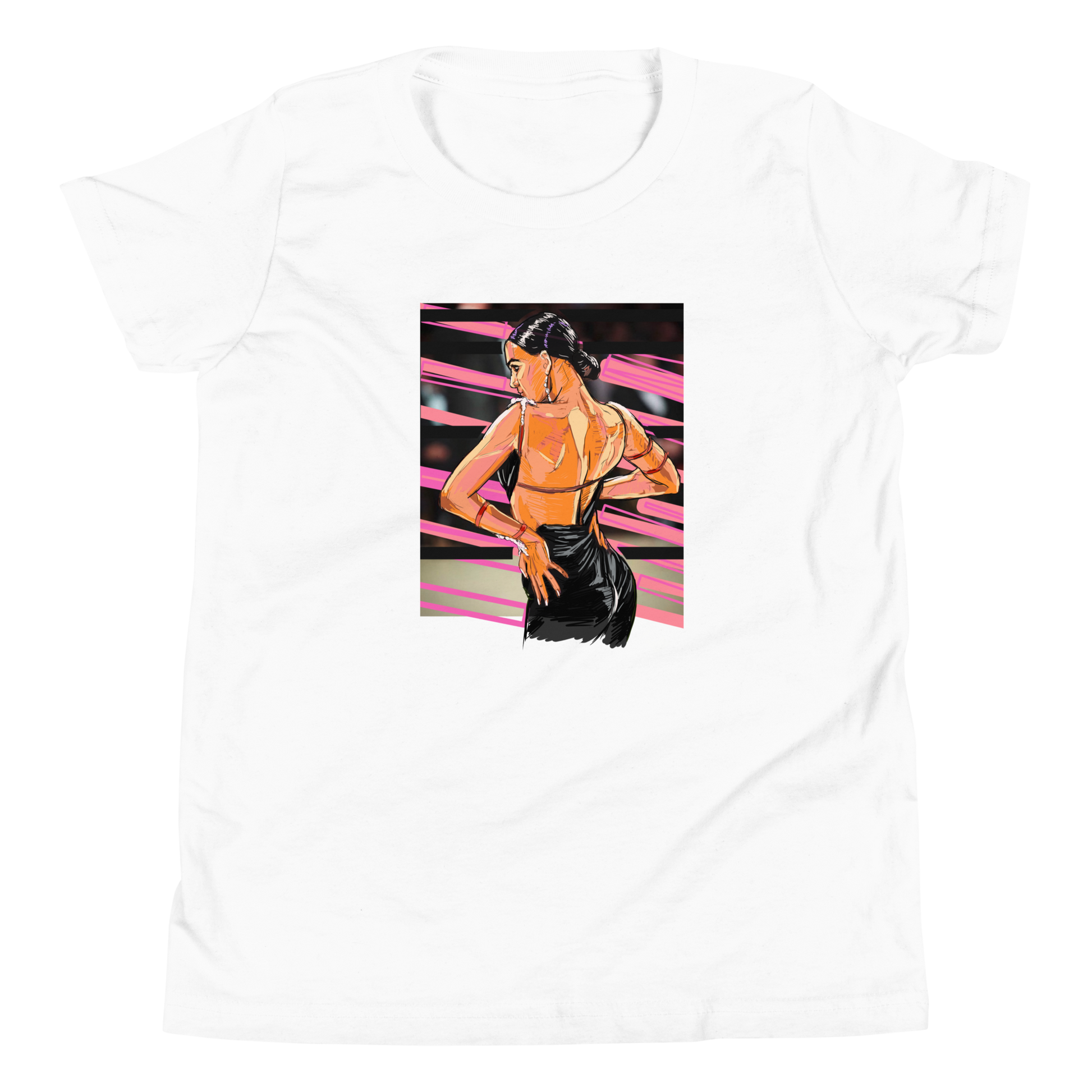 Lady Latin - Youth Short Sleeve T-Shirt