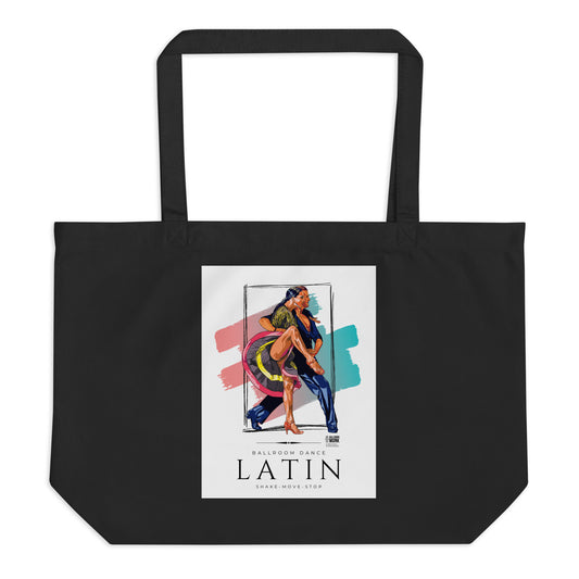 Latin Couple - Large organic tote bag