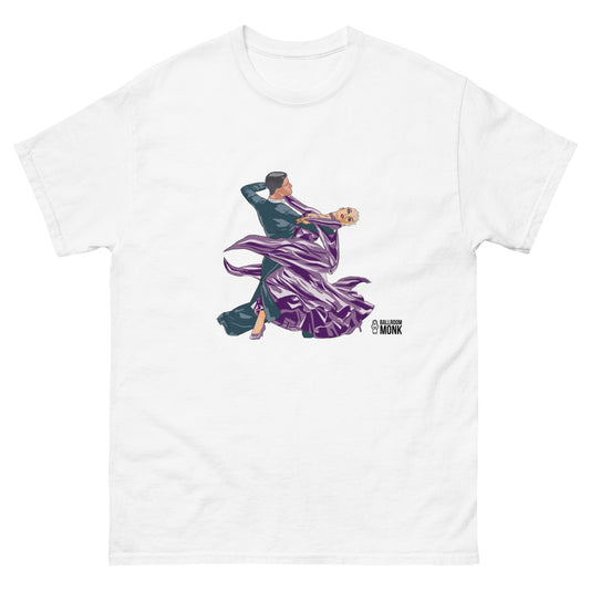 Violet Contracheck T-Shirt