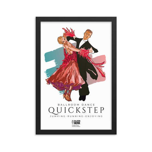 Quickstep Jump - Premium Luster Photo Paper Framed Poster 12″×18″(in)