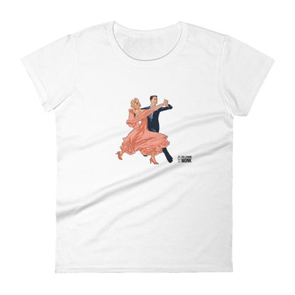 Prominade Tango Orange Dress -Lady T-Shirt